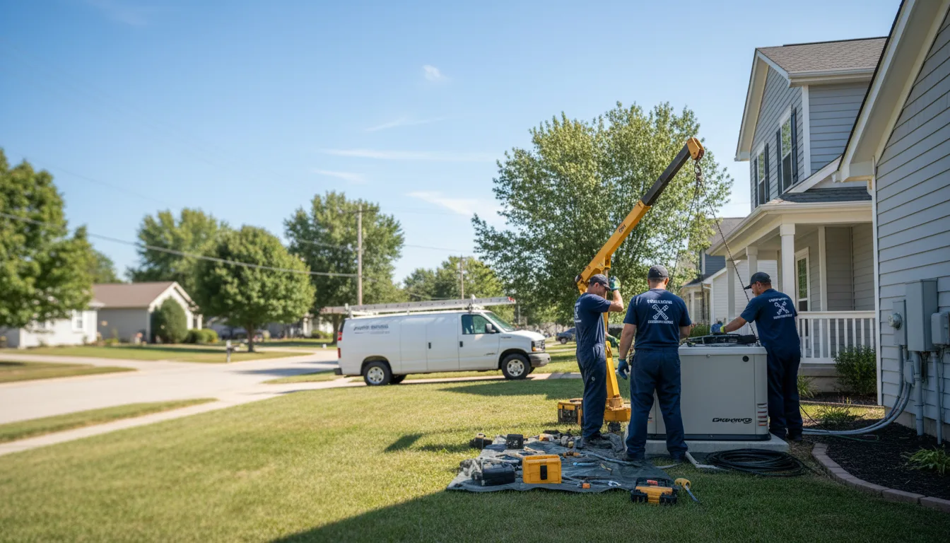 Generator Installation in Desdemona, TX near me